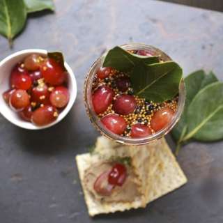 Spiced Pickled Grapes