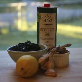 Kale and Walnut Pesto