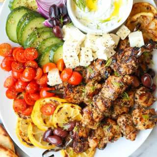 Greek Chicken Kabobs