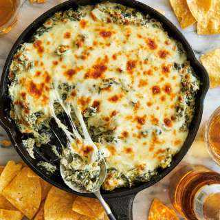 Hot Spinach and Artichoke Dip