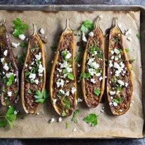 Yotam Ottolenghi’s Chermoula Roasted Eggplant