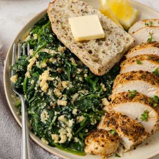 Parmesan Spinach Casserole