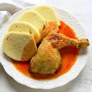 Chicken Paprikash with Dumplings