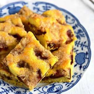 Plum Streusel Coffee Cake