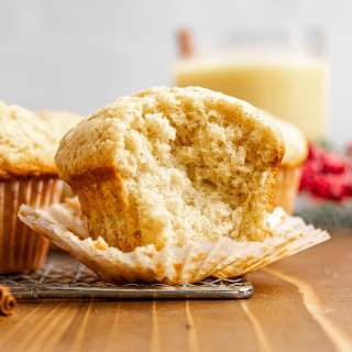 Eggnog Muffins