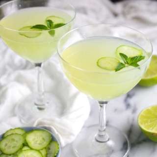 Cucumber-Mint Gimlet