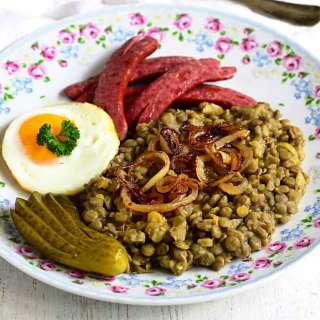 Čočka na kyselo – Czech Sour-style Lentils