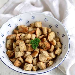 Bread Croutons for Soup