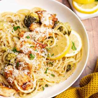 Lemon Parmesan Chicken Skillet