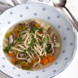 Bohemian Beef Noodle Soup