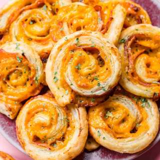Ham and Cheese Puff Pastry Bites