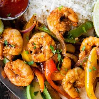 Shrimp Fajitas
