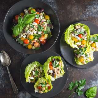 Quick-Marinated White Bean Salad With Feta