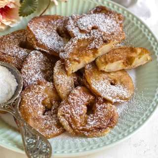 Pan Fried Apple Rings