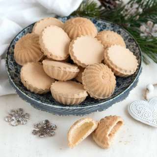 Crispy Hollow Cookies (Czech Krehulky)
