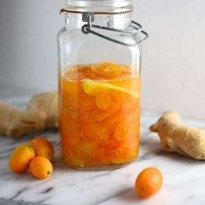 Kumquat Ginger Syrup