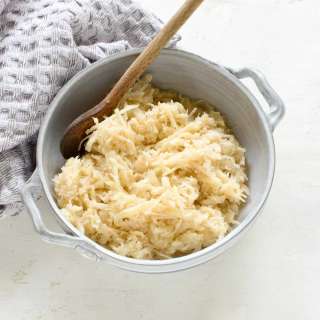 Grated Horseradish with Apples (Czech Vejmrda)
