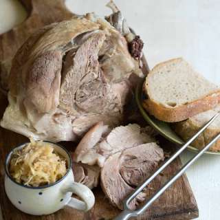 Boiled Ham Hock (Czech Ovar)