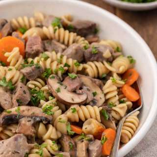 Roast Beef Noodle Casserole
