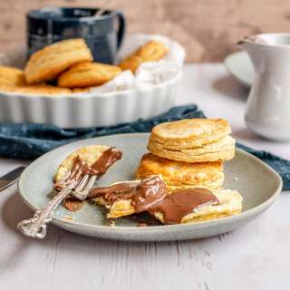Buttermilk Biscuits with Chocolate Gravy