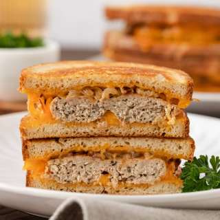 Turkey Patty Melt