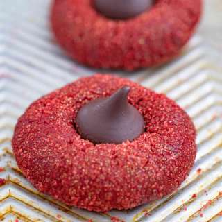 Red Velvet Kiss Cookies