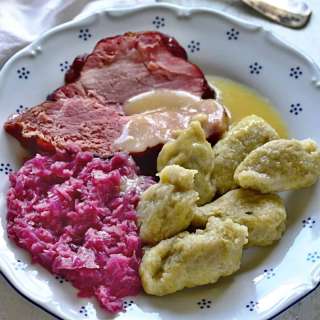 Potato Dumplings Czech Chlupaté knedlíky