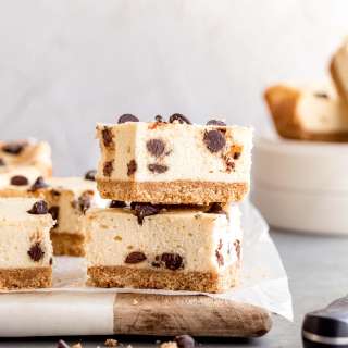 Chocolate Chip Cheesecake Bars