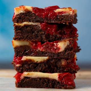 Cherry Cheesecake Brownies