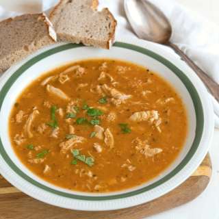 Beef Tripe Soup (Czech drstkova polevka)