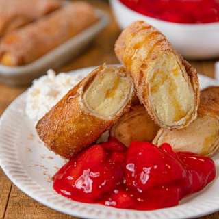 Luby's Fried Cheesecake