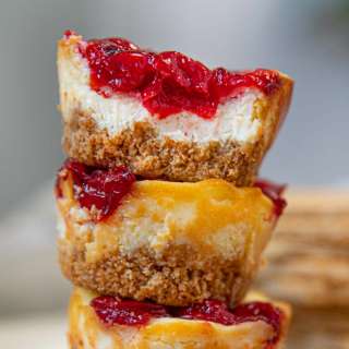 Mini Cherry Cheesecakes