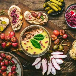 Chicken Liver Pâté with Thyme and Brandy