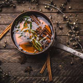 Spiced Rosemary Old-Fashioned
