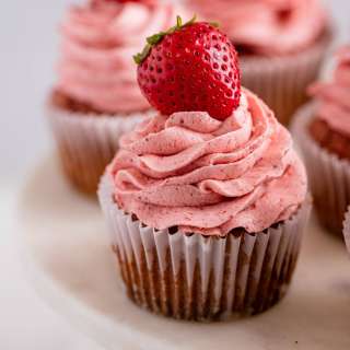 Strawberry Cupcakes