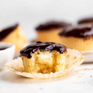 Boston Cream Cupcakes