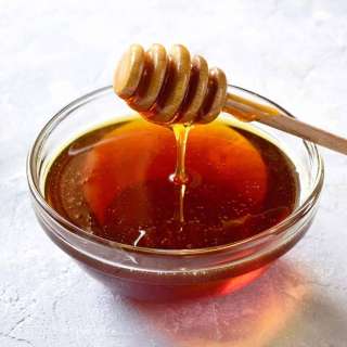 Homemade dandelion honey