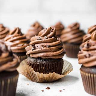 Dark Chocolate Cupcakes