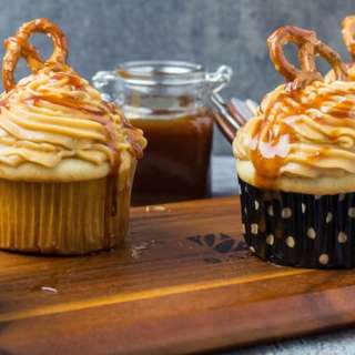 Gluten Free Salted Caramel Cupcakes
