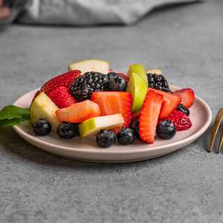 Honey Lime Berry Fruit Salad