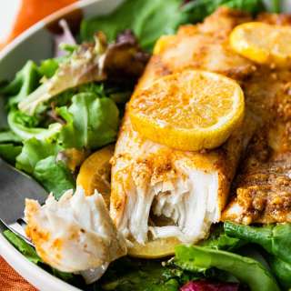 Garlic Butter Baked Tilapia