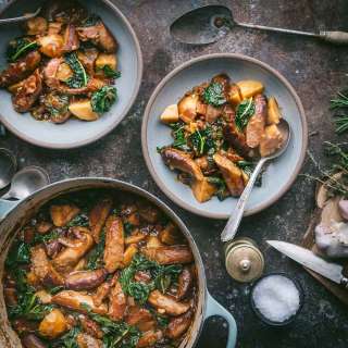 Beacon Coddle (Irish Sausage, Potato and Guinness Stew)