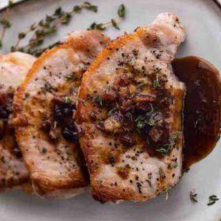 Fig and Pig Pork Chops