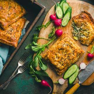 Spinach, Artichoke and Chicken Hand Pies