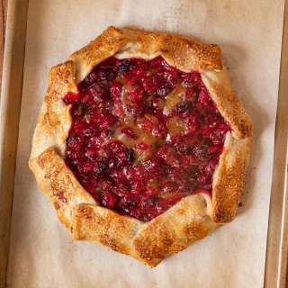 Rustic Cranberry Galette (Tart)