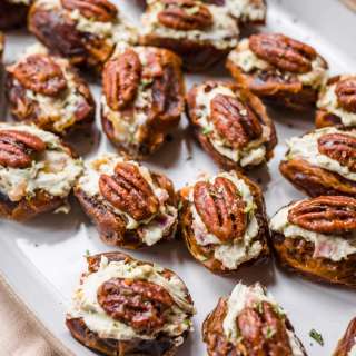 Blue Cheese Pecan Dates