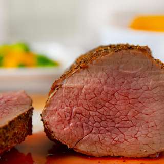 Pepper Crusted Roast Beef
