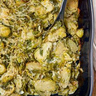 Brussels Sprouts Gratin