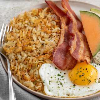 Crispy Oven Hash Browns