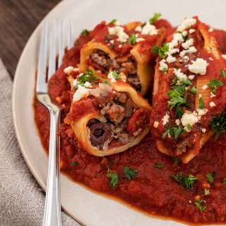 Greek Stuffed Shells